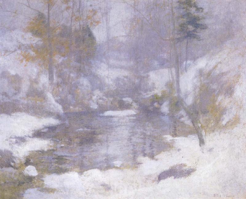 John Henry Twachtman Winter Harmony